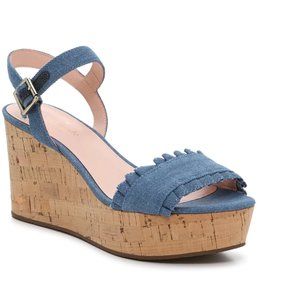 ISO: Kate Spade Tomas Denim Wedges